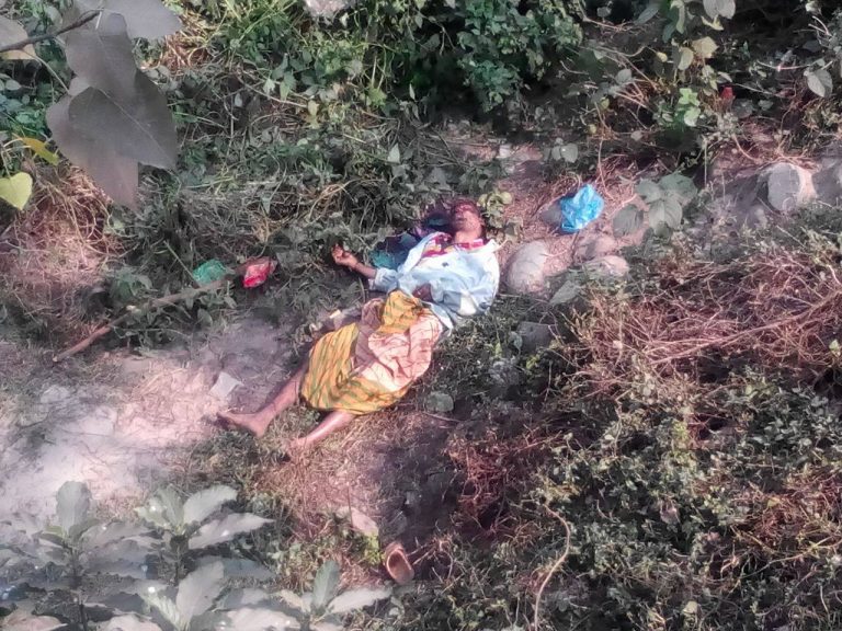 সাভারে অজ্ঞাতনামা এক ব্যাক্তিকে কুপিয়ে হত্যা