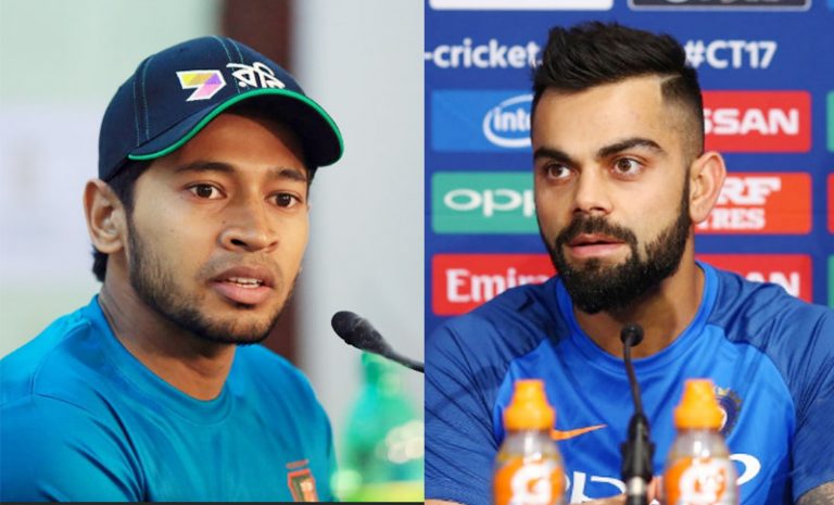 কোহলি পারেন; মুশফিক পারেননি