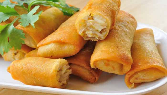 চিকেন ভেজিটেবল রোল