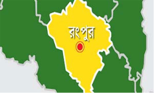 ২ জনের মৃত্যু রংপুরে বাসচাপায়