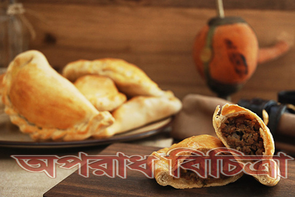মাংস পুলি শীতের বিকেলে