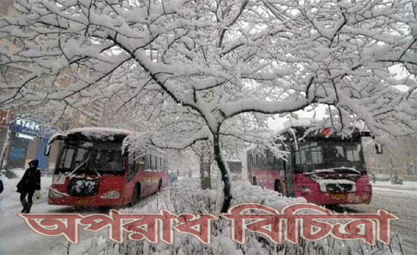 নিহত ২১ চীনে ভয়াবহ তুষারপাতে