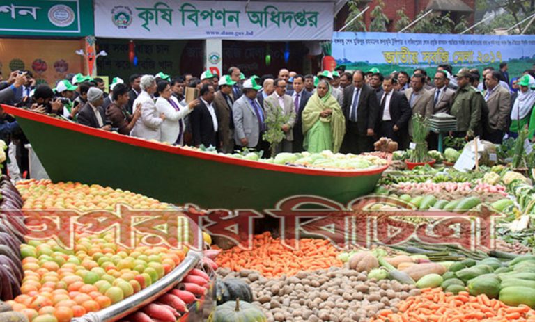 সবজি মেলা চলবে তিন দিনব্যাপী