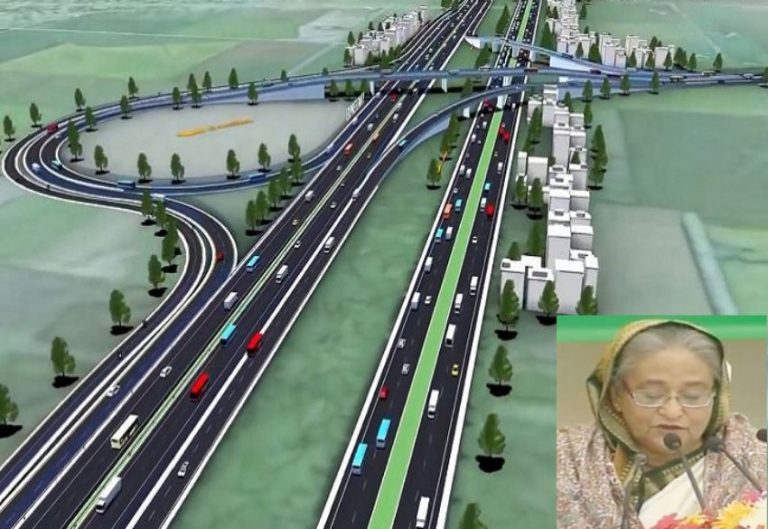 প্রধানমন্ত্রী ছয় লেনের ফ্লাইওভার উদ্বোধন করলেন