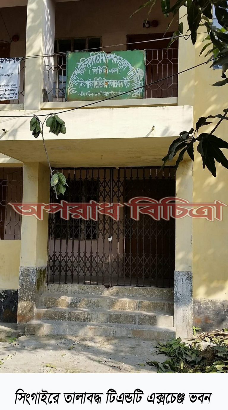 গার্ড ও পিয়ন দিয়ে টিএন্ডটি এক্সচেঞ্জ পরিচালনা