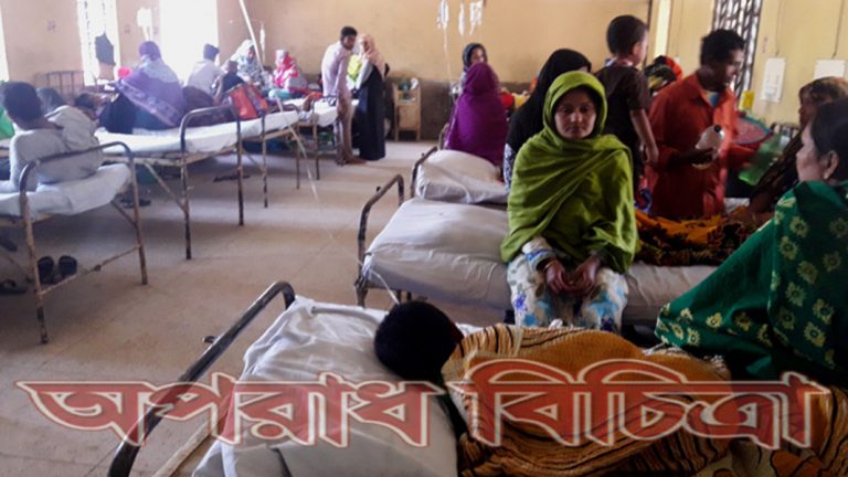 মোবাইলের লাইট জ্বালিয়ে চলছে প্রসব কাজ