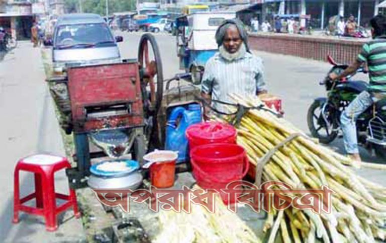একটু স্বস্তির জন্য  দূষিত পানীয় পান করে যাচ্ছে অনেকে