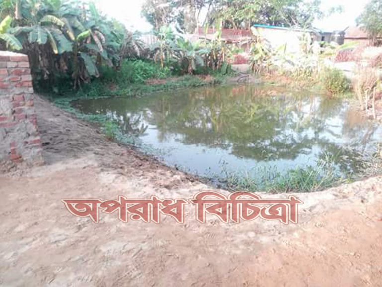 পরিবেশ সংরক্ষন আইন অমান্য করে পুকুর ভরাট করছেন ভুমিদস্যুরা