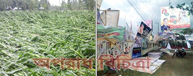 সারা দেশে কালবৈশাখী, শিলাবৃষ্টি ও বজ্রপাতে ১০ জন নিহত