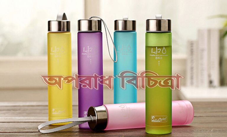 পানির বোতলের ভিন্ন ভিন্ন রংয়ের কিন্তু ভিন্ন কাজ রয়েছে