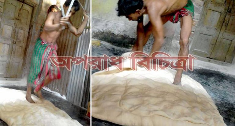 অস্বাস্থ্যকর নোংরা পরিবেশে তৈরি হচ্ছে নিম্নমানের লাচ্ছা সেমাই