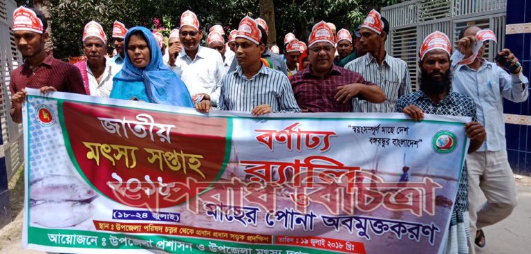 রাজশাহীর বাঘায় জাতীয় মৎস্য সপ্তাহ উপলক্ষ্যে সংবাদ সম্মেলন