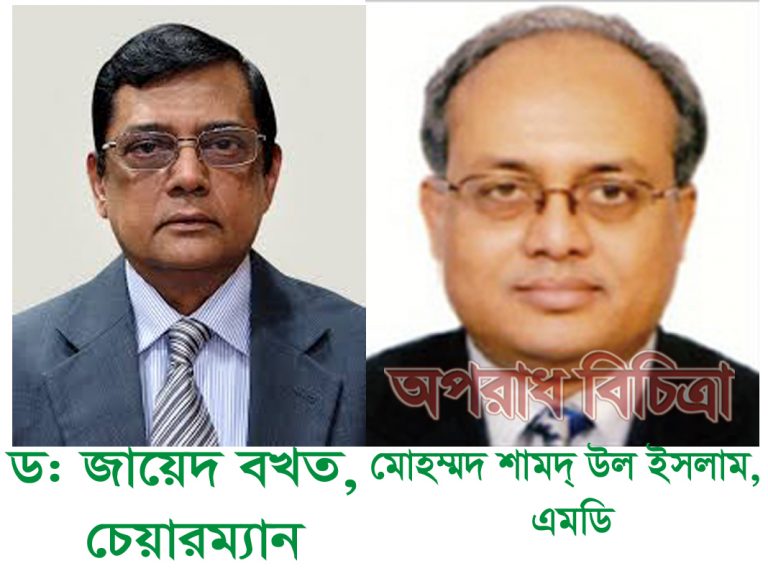 অগ্রণী ব্যাংক লি: এর এমডি চেয়ারম্যানের রশি টানাটানি অপরাধ বিচিত্রায় সংবাদ প্রকাশের পর দুদকের চিঠি