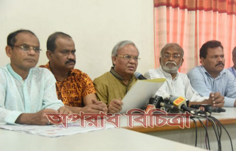 সরকারের লাখ লাখ কোটি টাকার দূর্নীতি ধামাচাপা দিতেই এই কালো আইন –রিজভী