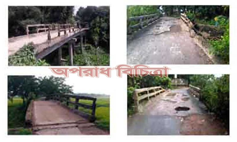 দীর্ঘদিন ধরে সংস্কার ও রক্ষণাবেক্ষণের অভাবে ব্রিজগুলো এখন চলাচলের অনুপযোগী