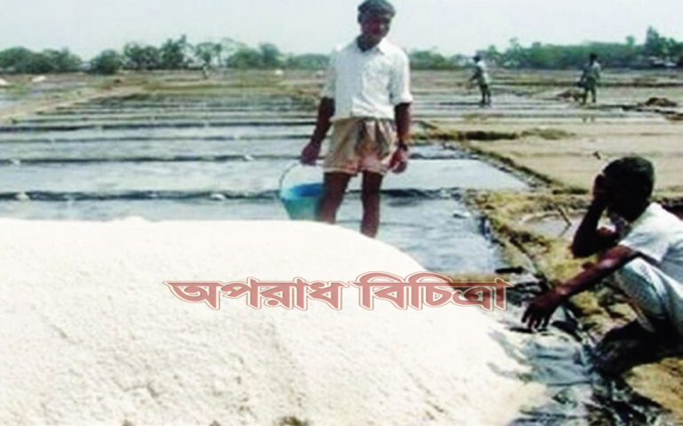 দেশে লবন মজুদের পরিমাণ হচ্ছে এক লাখ ৬০ হাজার মেট্রিক টন