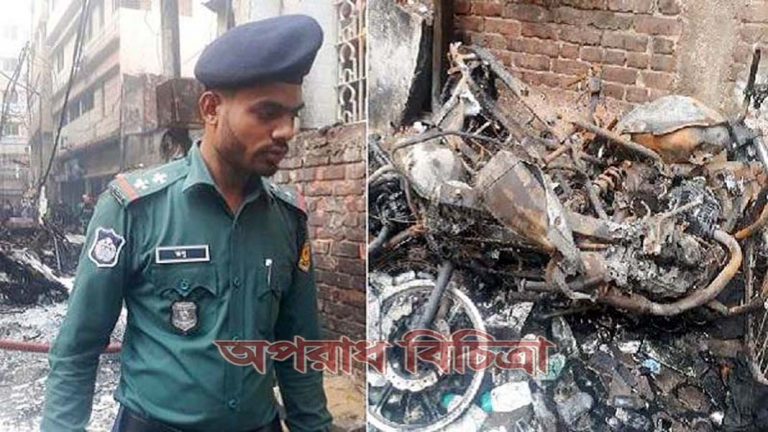 চকবাজার অগ্নিকাণ্ডে অবিশ্বাস্যভাবে বেঁচে যাওয়া সার্জেন্ট তপু