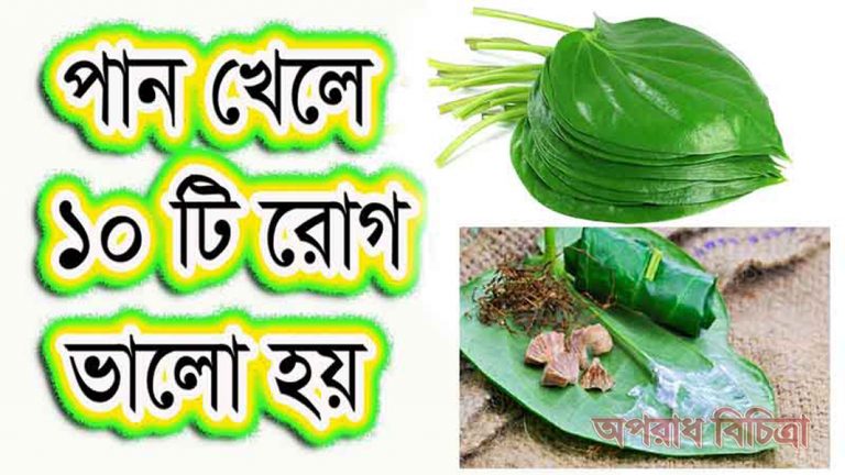 আয়ুর্বেদ শাস্ত্রে নানা রোগের চিকিৎসায় এই পান ব্যবহার করা হয়