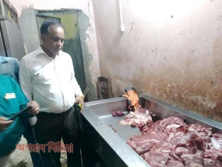 ৮শ’ মণ ভেজাল মাংস ও ১২শ’ মণ খেজুর উদ্ধার