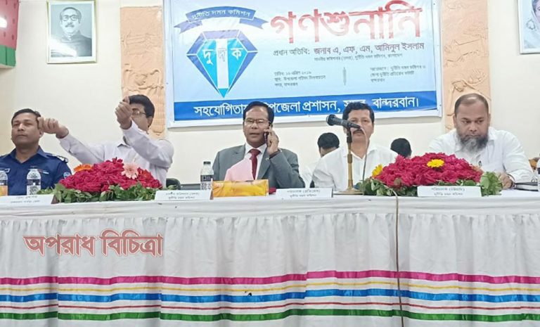 অনিয়ম-দুর্নীতির বিষয়ে দুদকের গণশুনানি
