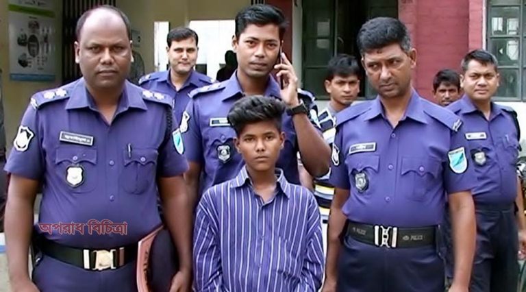 শতবর্ষী অন্ধ এক বৃদ্ধাকে ধর্ষণের অভিযোগে কিশোর আটক