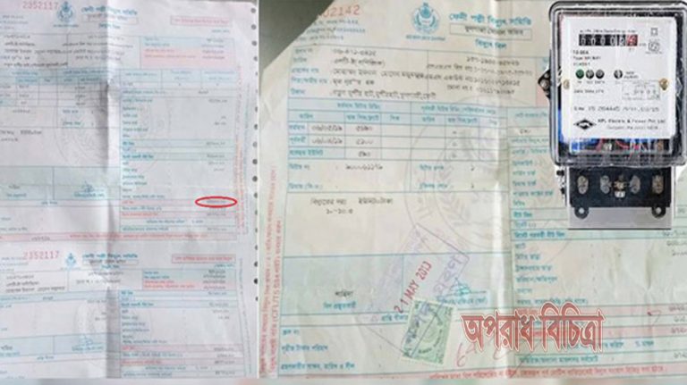 টাকা কি গাছে ধরে: ৫৫ ইউনিট বিদ্যুতের বিল ৩৫ হাজার টাকার