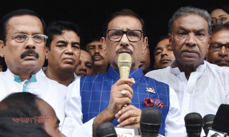দেশের মানুষকে ডেঙ্গু আতঙ্ক থেকে রক্ষা করতে হবে : ওবায়দুল কাদের
