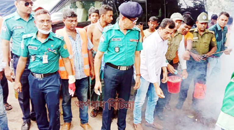 ট্রাফিক উত্তর এর “ডেঙ্গু প্রতিরোধে পরিচ্ছন্নতা অভিযান ও জনসচেতসতা কর্মসূচি” পালন