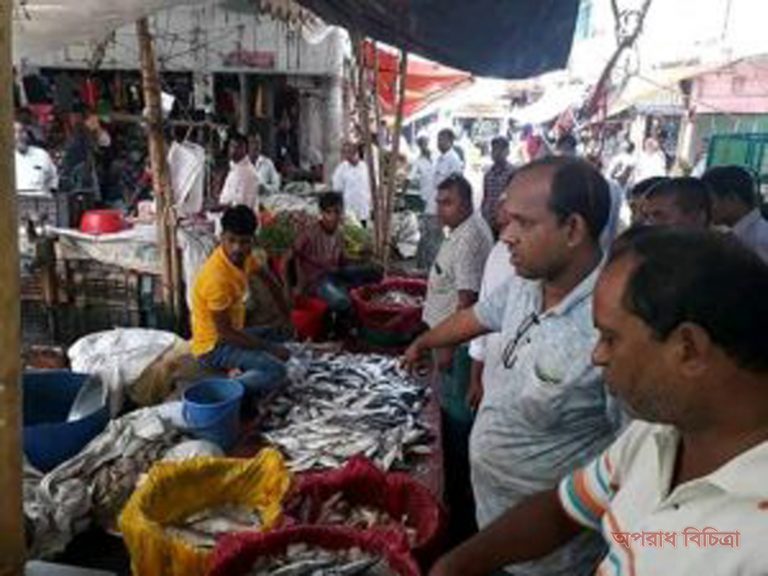 লইট্যা মাছে বিষাক্ত রং মিশানোর অভিযোগে অভিযান