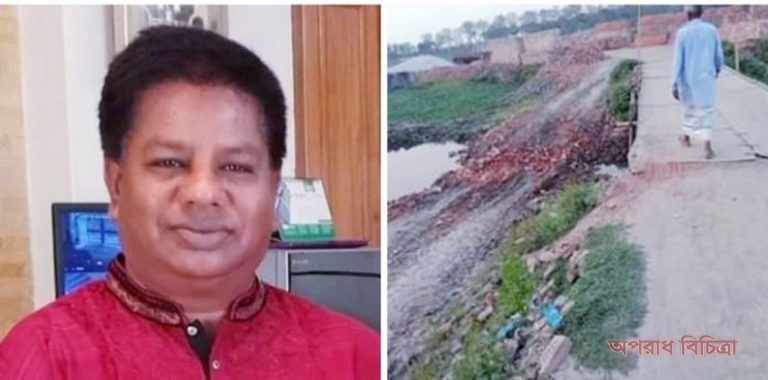 তুরাগ নদীর জায়গা দখল করে অবৈধ ইট ভাটা নির্মাণ