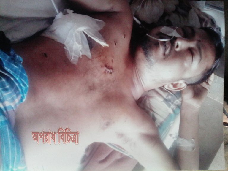 গাইবান্ধা সুন্দরগঞ্জে সাহাজান, খলিল ক্যাডার বাহিনীর হাতে আবুল কালামেকে হত্যার চেষ্টা