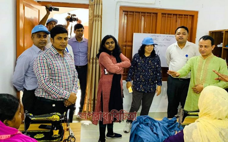 তেঁতুলঝোড়া ইউনিয়ন কালচারাল ক্লাব পরিদর্শনে, এলজি এসপি-৩ এর ১০সদস্য