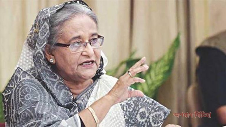 দেশে কোনো দুর্নীতি সন্ত্রাস চাঁদাবাজি চলবে না : প্রধানমন্ত্রী