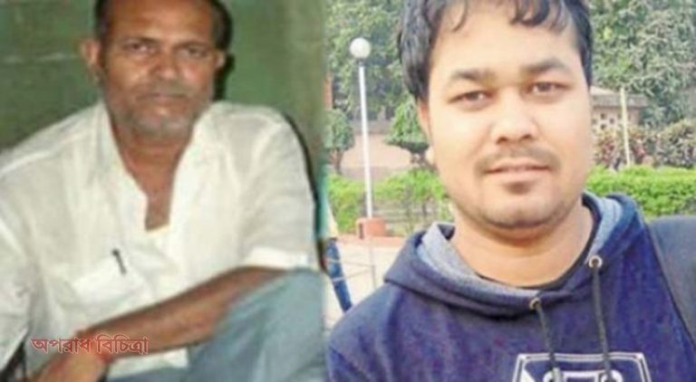 ফ্যালফ্যাল করে তাকিয়ে ছিলেন ছেলের মুখের দিকে
