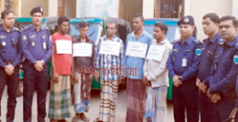 গাড়ী চালক-মালিকদের নিকট মূর্তিমান আতঙ্ক ॥ অবশেষে ৫ সহযোগীসহ গ্যাং লিডার চুনারুঘাটের ল্যাংড়া তালিব গ্রেফতার ॥ কয়েক বছরে ১ হাজার গাড়ী চুরি ॥ ১৩ টি মামলা ॥ দেশব্যাপী ৫ শতাধিক ‘গ্যাং মেম্বার’