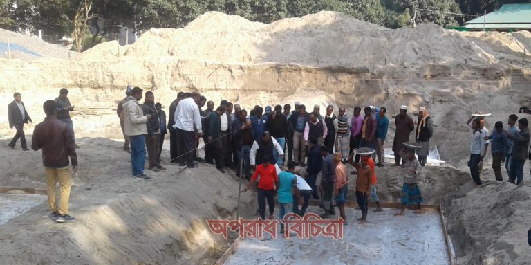 কুড়িগ্রামের রৌমারী-রাজিবপুরেও মডেল মসজিদ ইসলামিক  সাংস্কৃতিক কেন্দ্র স্থাপন প্রকল্পের নির্মান কাজের শুভ উদ্বোধন