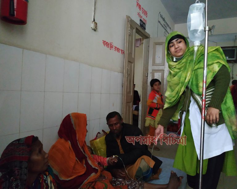 রৌমারী-রাজিবপুরে ডায়রিয়ায় ও শীতজনীত রোগে আক্রান্ত শিশু ও বৃদ্ধ  রাগীর সংখ্যা প্রতিদিনি ১৫ থেকে ২০ জন