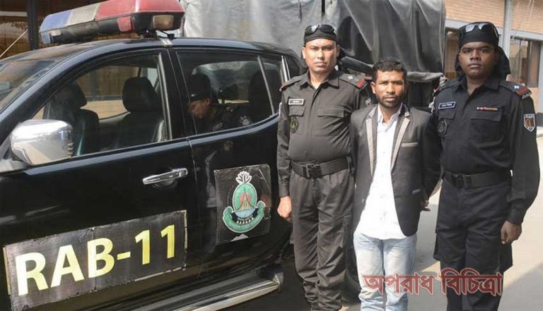 নারীর আপত্তিকর ছবিসহ মিথ্যা ও বানোয়াট খবর প্রকাশের অভিযোগে আটক যুবক