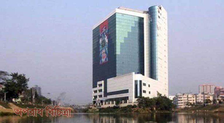 অবশেষে ভাঙা হচ্ছে হাতিরঝিলের বিজিএমইএর পরিত্যক্ত ভবনটি
