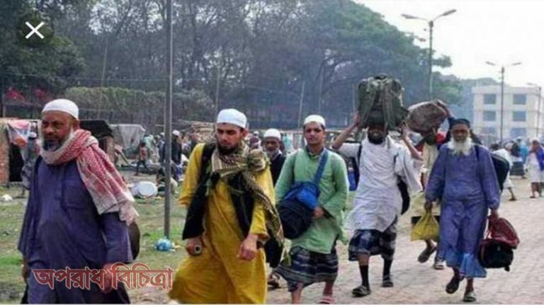 মানুষকে আল্লাহর পথে আসার দাওয়াত জানায় তাবলিগ জামাত