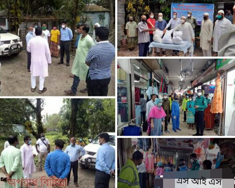 কোভিড-১৯ মোকাবিলায় জেলা ও উপজেলাসমূহের কার্যক্রম