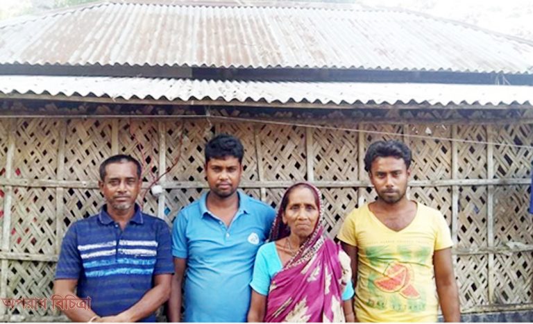 ইউএনওর হস্তক্ষেপে বসতভিটা ফিরে পেল অসহায় পরিবার