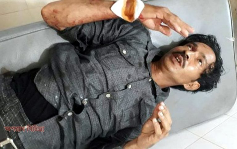 ওসির নির্দেশে সাংবাদিক পরিবারের উপর সন্ত্রাসী হামলার অভিযোগ