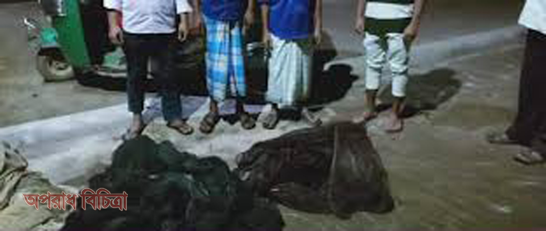 চট্টগ্রামে হালদায় সাড়ে তিন হাজার মিটার জাল জব্দ