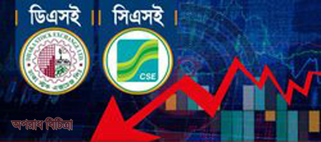 হয়েছে সূচকের পতন, কমেছে লেনদেনের পরিমাণ