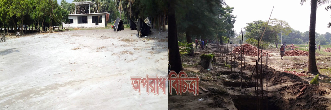 কুয়াকাটা সৈকতে ২০ কোটি টাকার সরকারী সম্পত্তি দখলের অভিযোগ