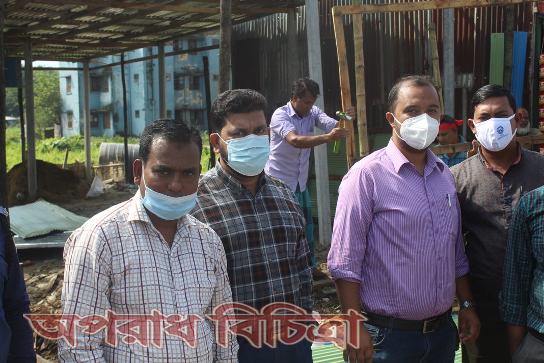 অবৈধ উচ্ছেদ অভিযানে নোয়াখালী গণপূর্ত