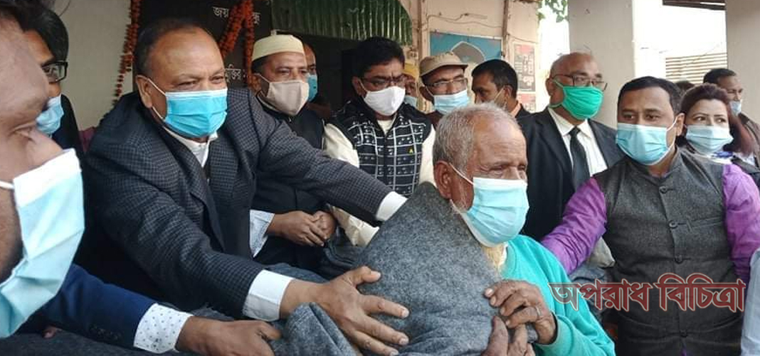 অসহায়-দুস্থদের মাঝে রংপুর জেলা আওয়ামী লীগের শীতবস্ত্র বিতরণ