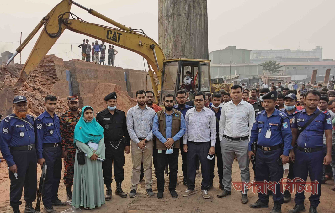 গাজীপুর জেলার কালীগঞ্জ পৌরসভা এলাকায় অবৈধ ইটভাটা উচ্ছেদে অভিযান পরিচালনা করেছে পরিবেশ অধিদপ্তর