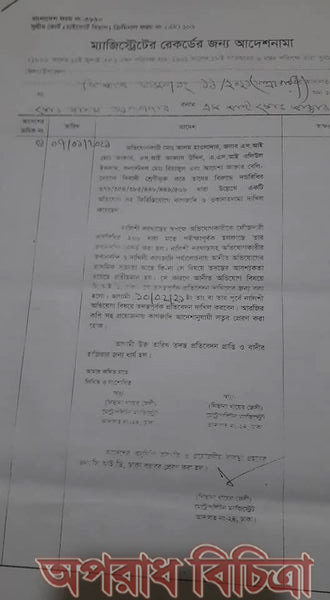 যাত্রাবাড়ি থানার  এসআই সহ ৪ জনের বিরুদ্ধে আদালতে মামলা,তদন্ত করছে সিআইডি
